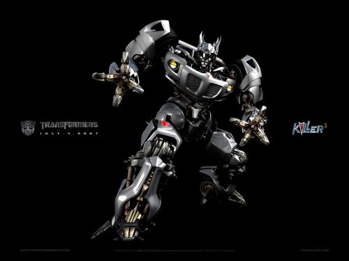 обои из Transformers, трансформация автомобилей в роботов